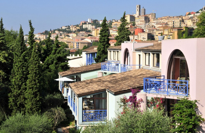 Hôtel et centre historique de Grasse