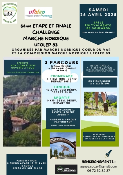 Affiche finale Gonfaron 