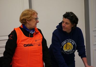 4me étape du challenge de marche nordique à st Hilaire