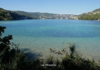 Au bord du lac d'Esparron