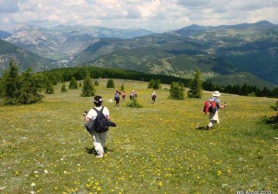 Descente du col de Rent